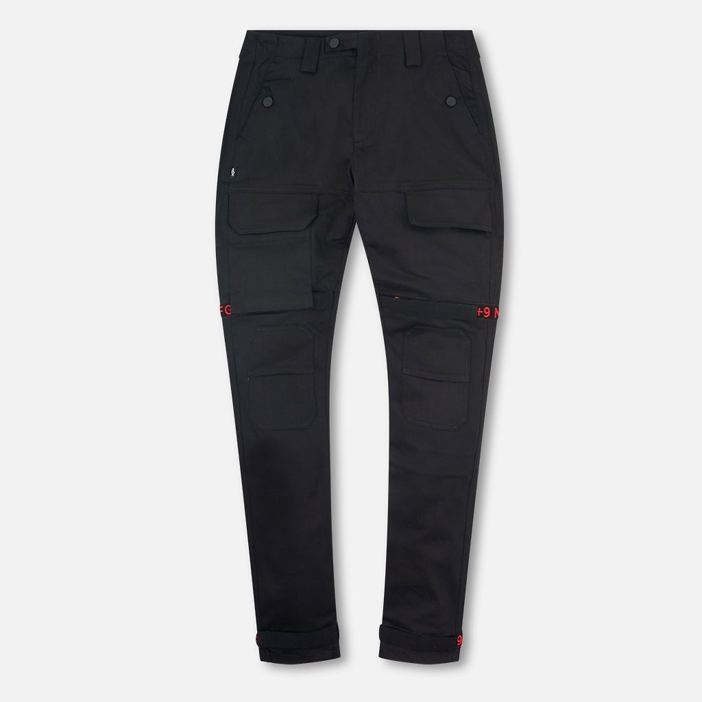 8&9 CLOTHING Strapped Up Slim Utility Pant Bred PSTRPRED Karmaloop