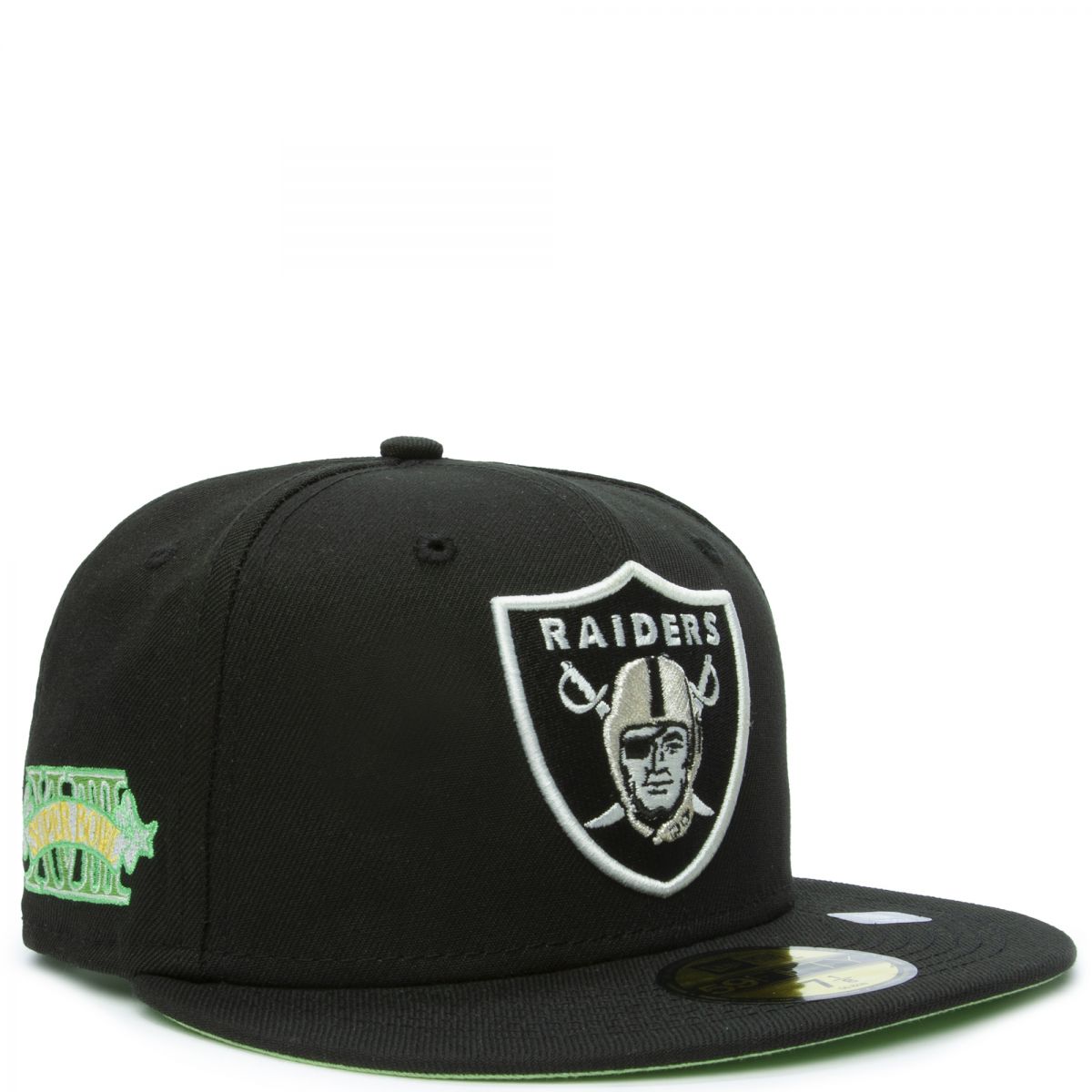 Las Vegas Raiders New Era Historic Champs 59FIFTY Fitted Hat - Black
