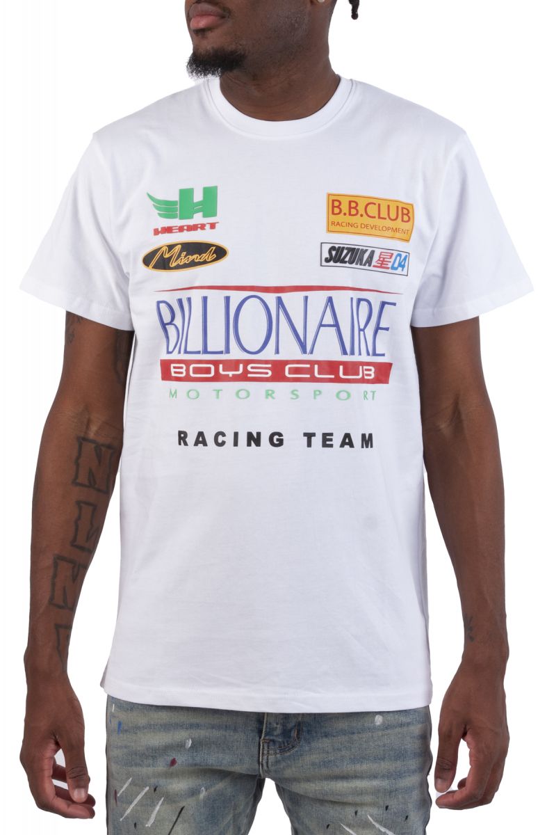 Racing Team Short Sleeve Tee 821-6204WHT