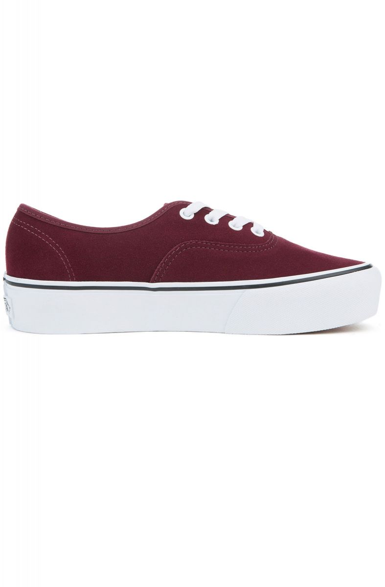 vans suede authentic platform