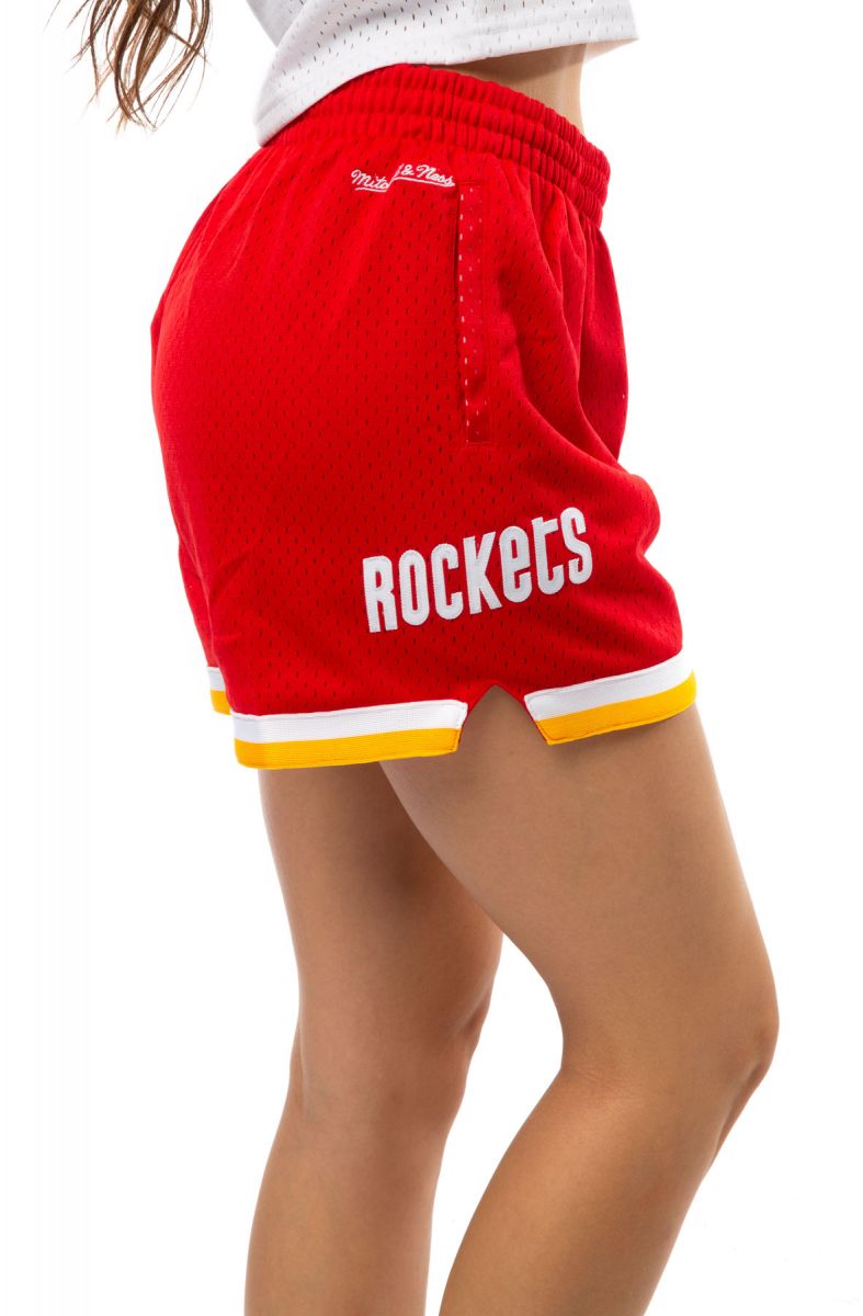 Mitchell & Ness | Houston Rockets Women's Jump Shot Short (White) M