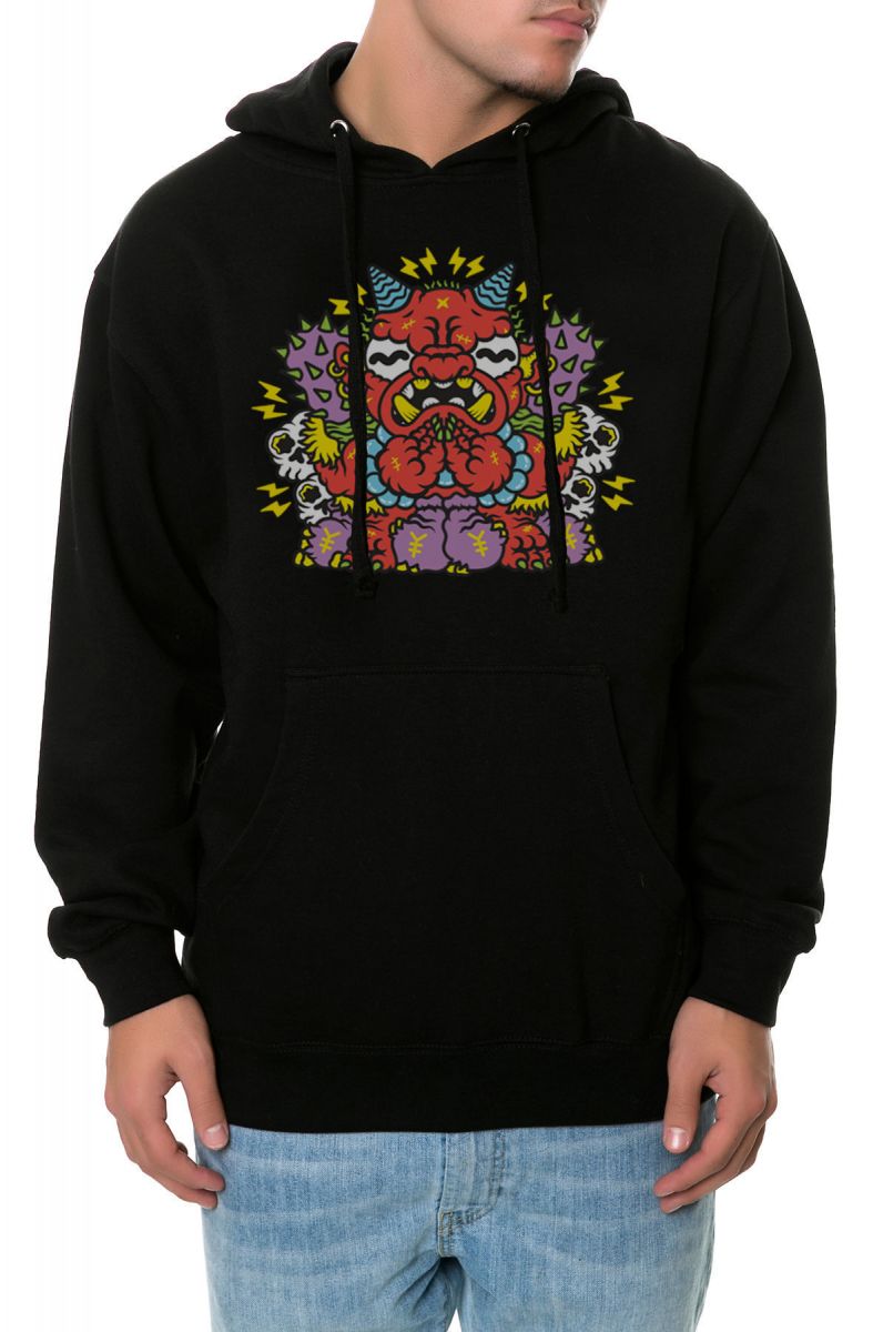 PEACHMUNKEY The AKA Hoodie in Black SV-AKA-HOOD-BLK - Karmaloop