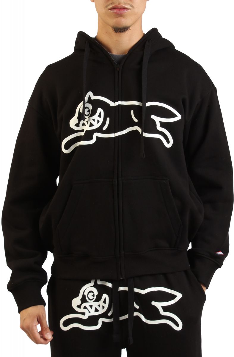 ICE CREAM Running Dog Full-zip Hoodie 451-9304-BLK - Karmaloop