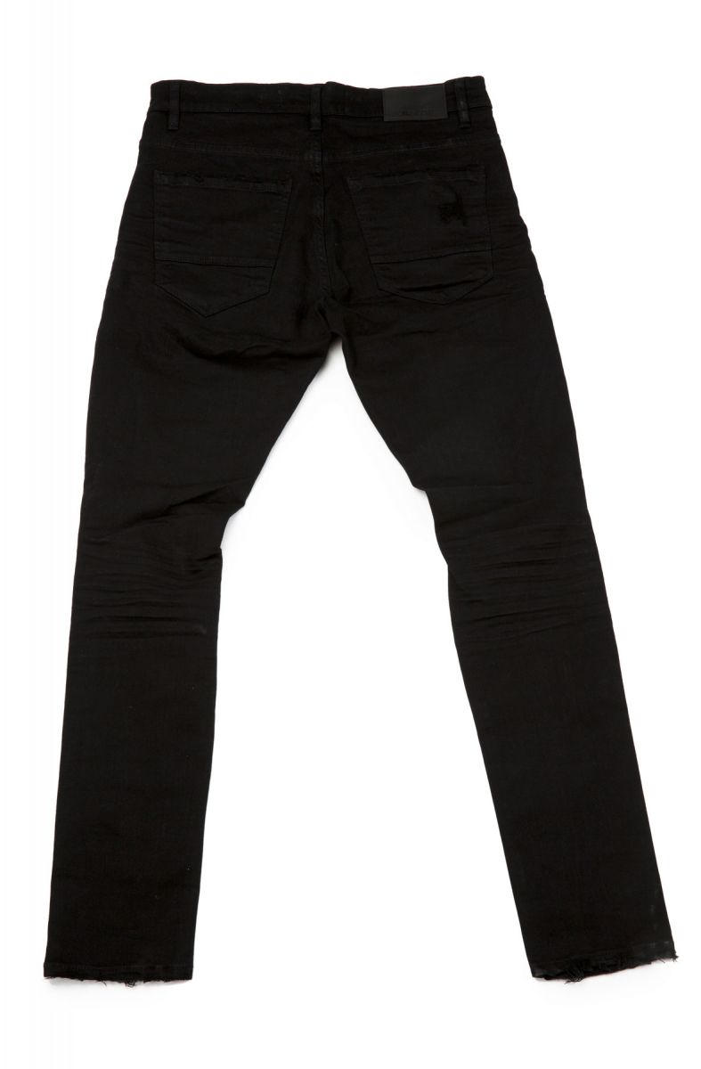 BRIAN BROTHERS INC. Aaron Distressed Jeans JM3410-BLK - Karmaloop