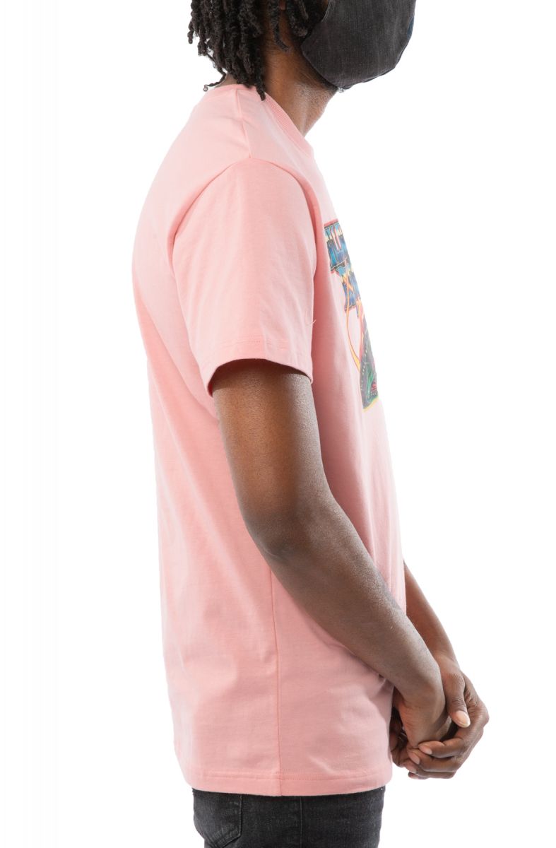 BILLIONAIRE BOYS CLUB Saucer Short Sleeve Tee 8019200PNK Karmaloop