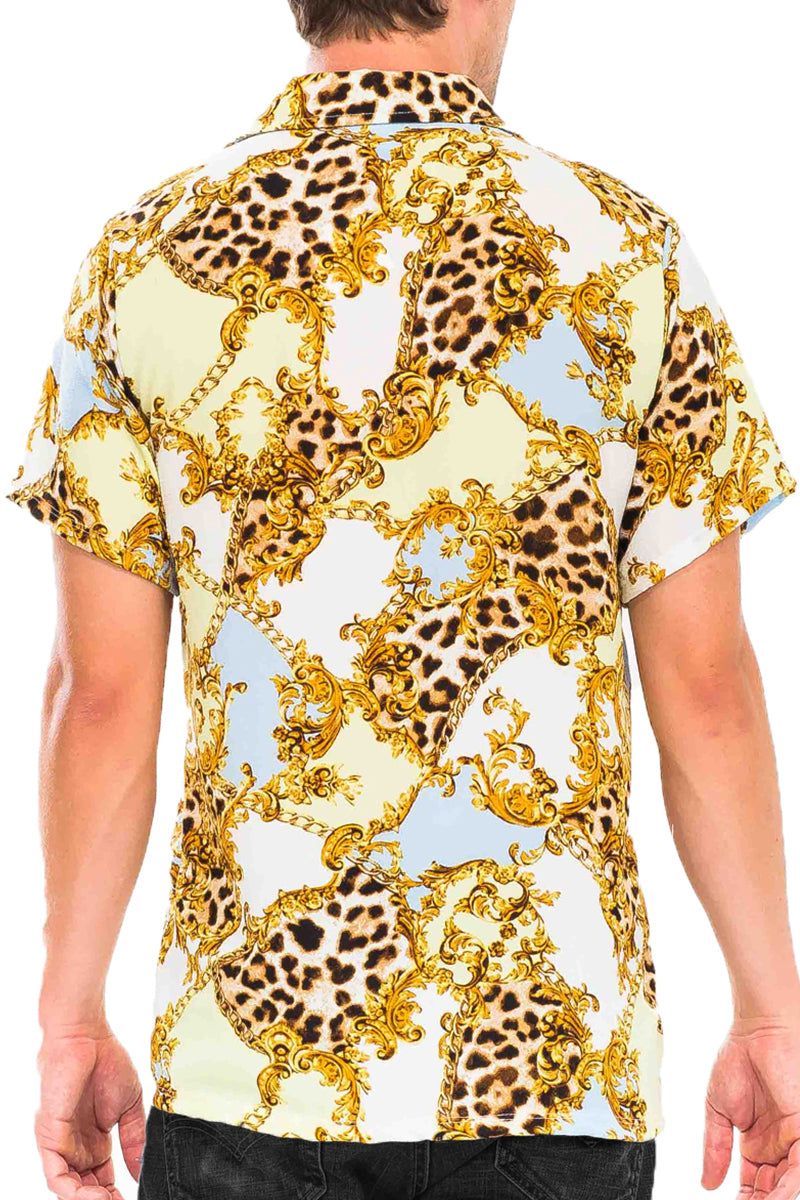 Cheetah Button Down Dress
