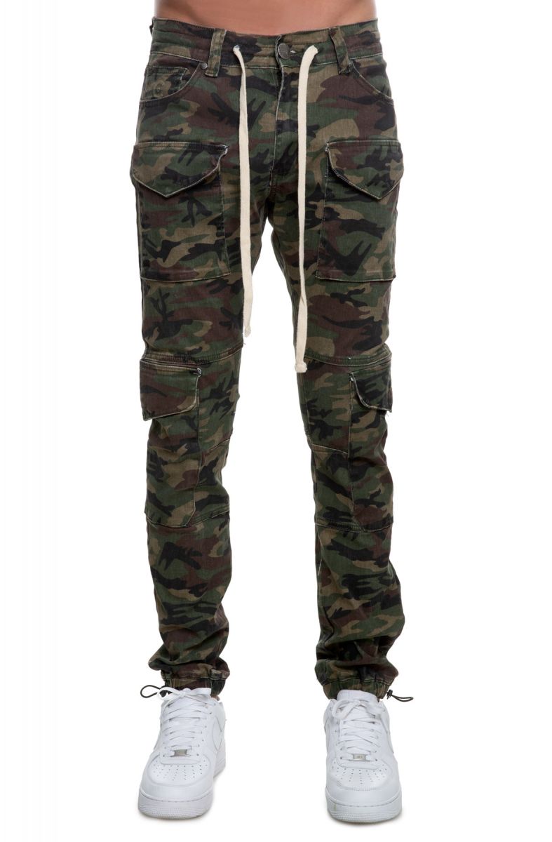 cargo camo jeans