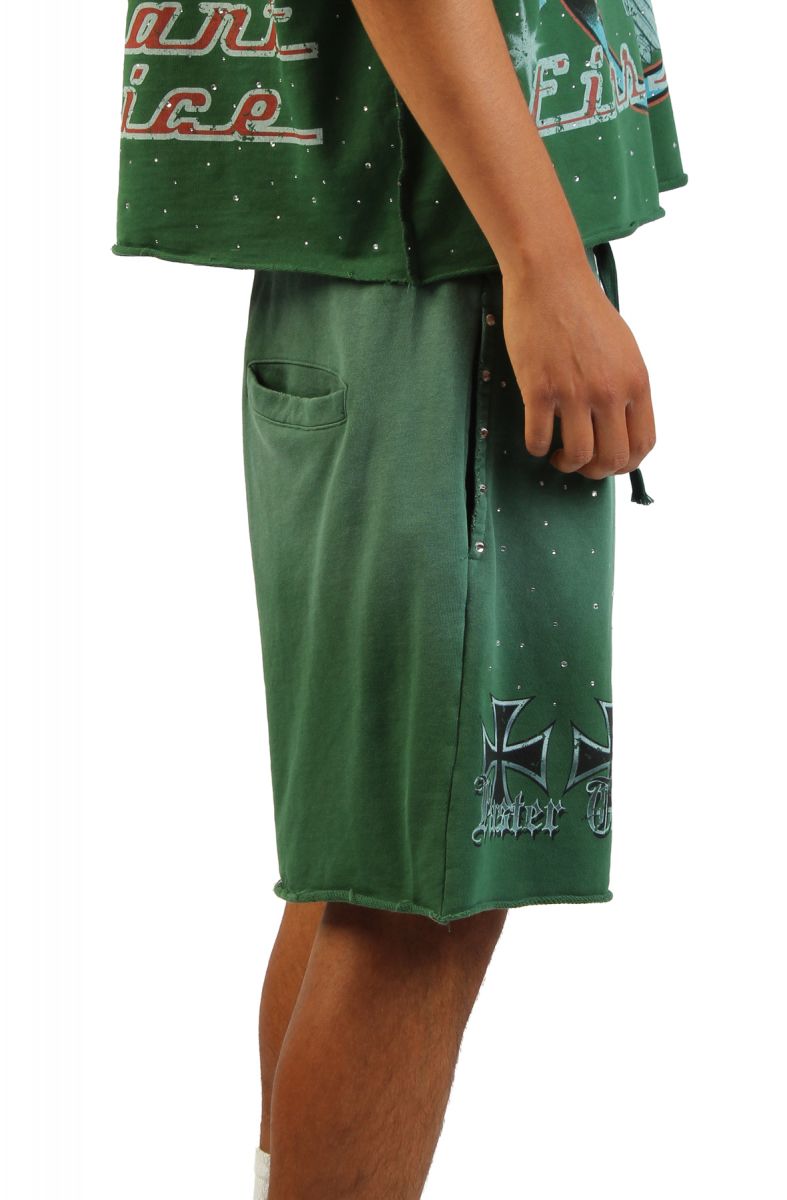 FIRST ROW Constant Practice Shorts FRBS1008A-GRN - Karmaloop
