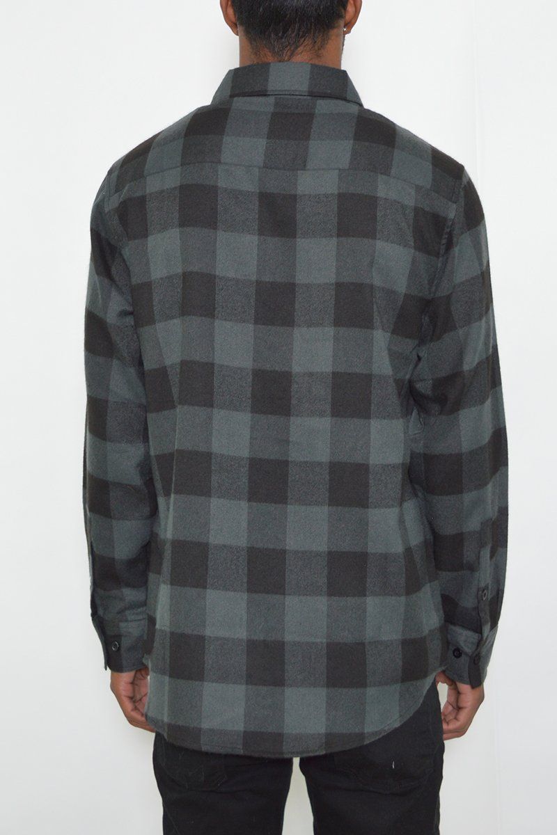 flannel checkered jacket