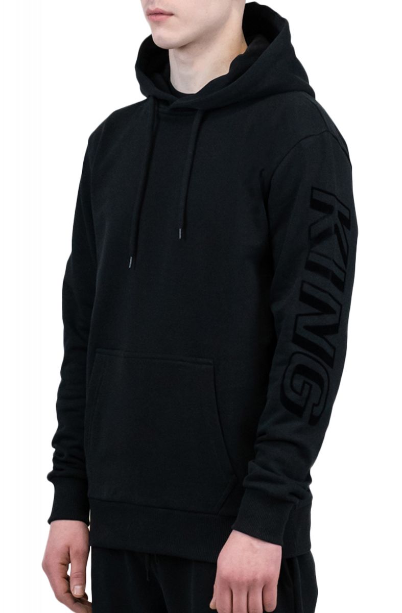 KING APPAREL Manor Tracksuit Hoodie - Black SS23-MTTB - Karmaloop