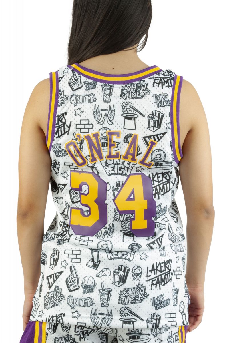 MITCHELL & NESS Doodle Swingman Shaquille O'Neal Los Angeles