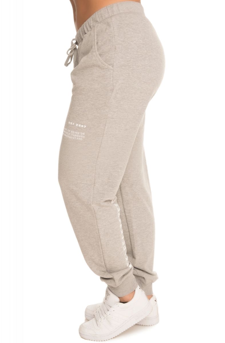 heather grey joggers