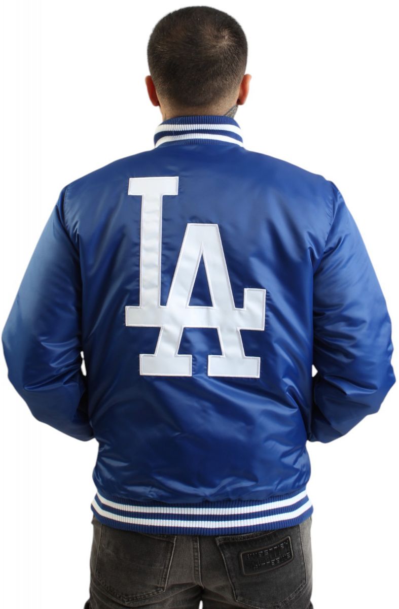 STARTER MLB Los Angeles Dodgers Satin Jacket LS450494 LAD - Karmaloop