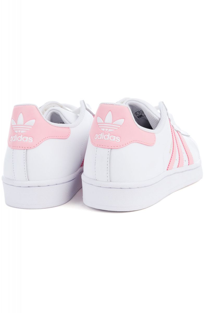 adidas superstar white and pink