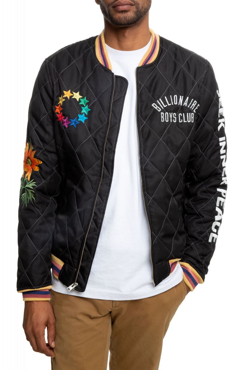 BILLIONAIRE BOYS CLUB Inner Peace Jacket in Black 801-1401-BLK - Karmaloop