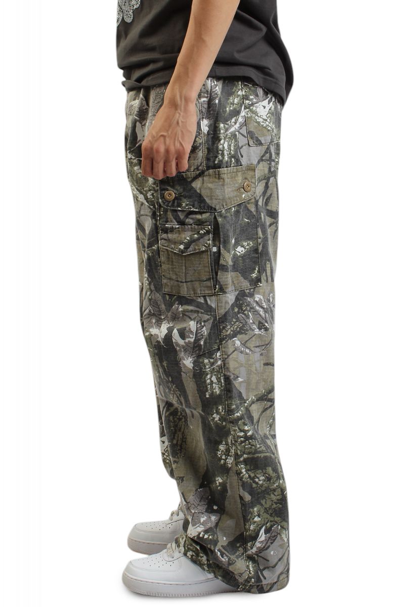 HIGH CALIBER Camberton Baggy Cargo Pants C14054-TREE - Karmaloop