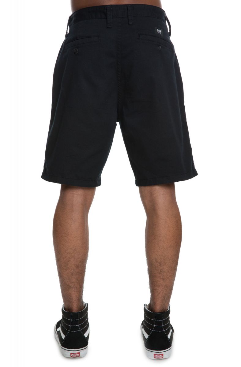 The Authentic Stretch Twill Shorts in Black