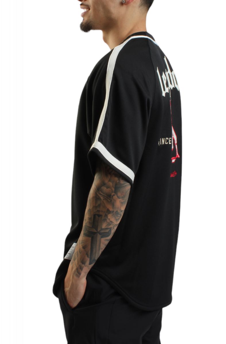 MITCHELL & NESS Branded Baseball Jersey TBTF6551-MNNYYPPPBLCK