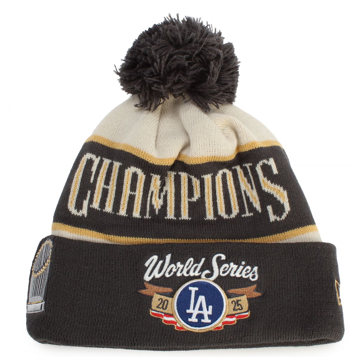NEW ERA CAPS MLB Los Angeles Dodgers World Series Champs Pom