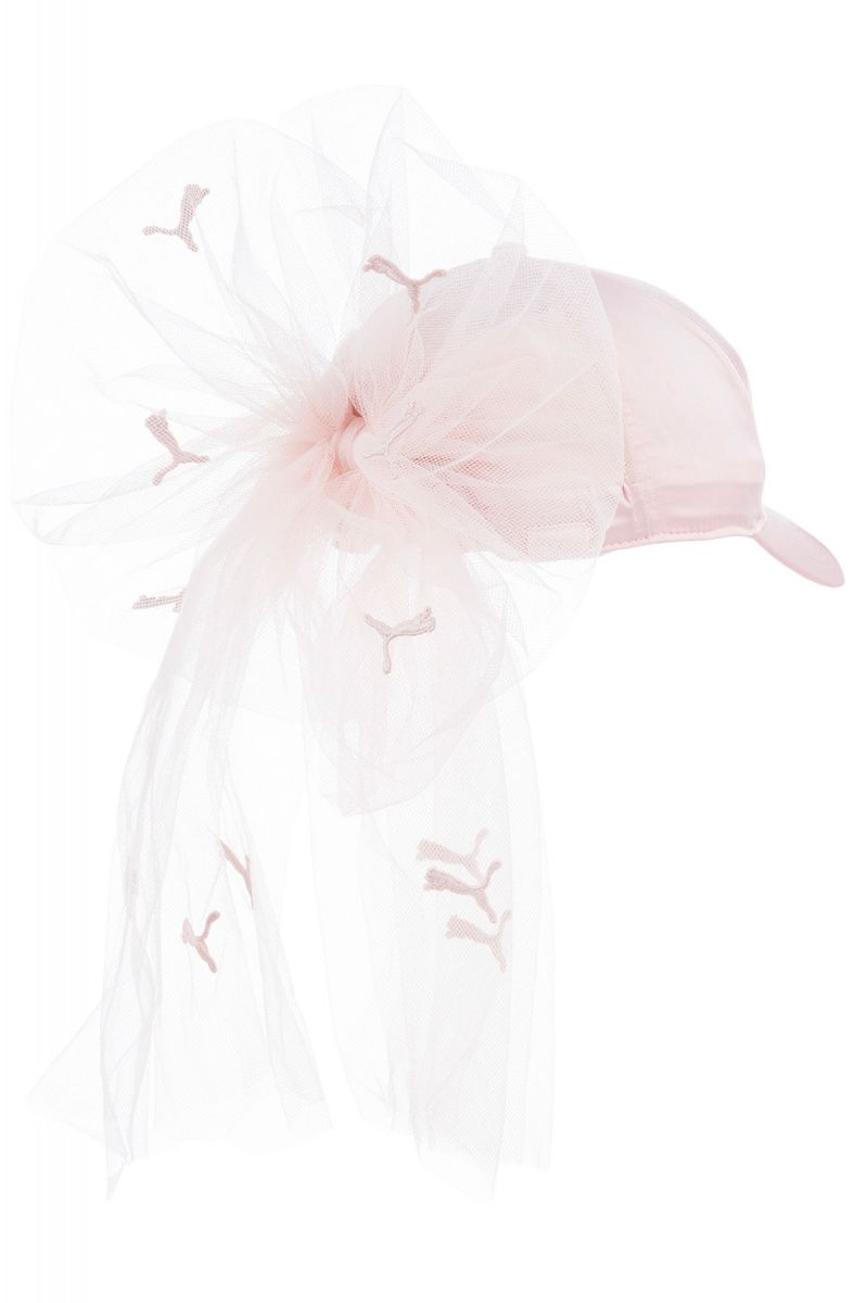 【レア】フェンティ PUMAバイ リアーナ　チュールリボンキャップ PUMA The Puma x Fenty by Rihanna Bow Cap Mesh Cap in Silver