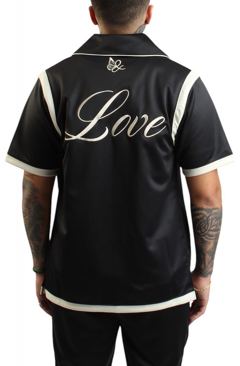 MITCHELL & NESS Mitchell Ness x Waraire Black Full-Snap Shooting