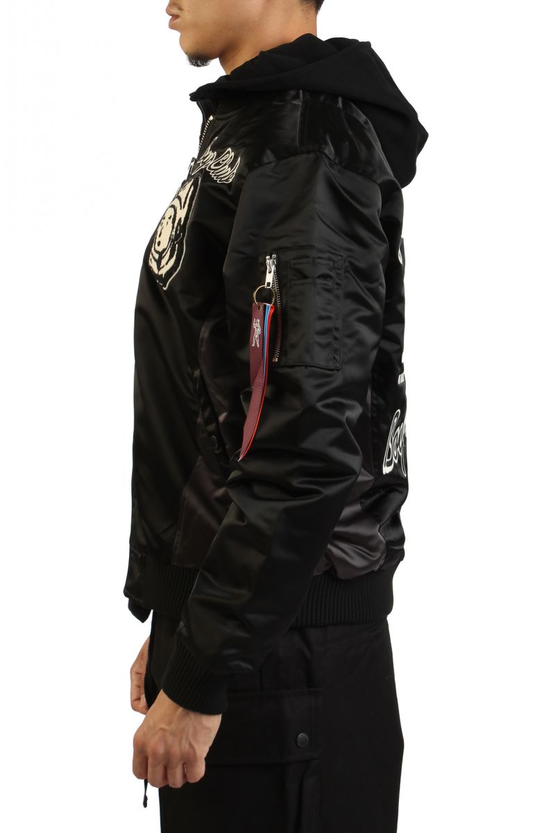 BILLIONAIRE BOYS CLUB Space Suit Bomber Jacket 851-9401-BLK
