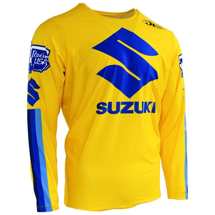 JT RACING Suzuki Team Jersey: Yellow JTR-31538A - Karmaloop