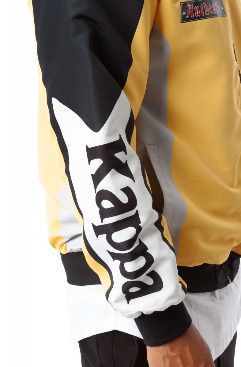 Kappa yellow track top jacket