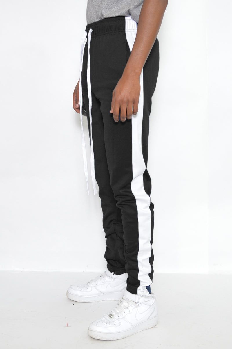 WEIV Classic Slim Fit Track Pants TP123BLACKWHITE Karmaloop