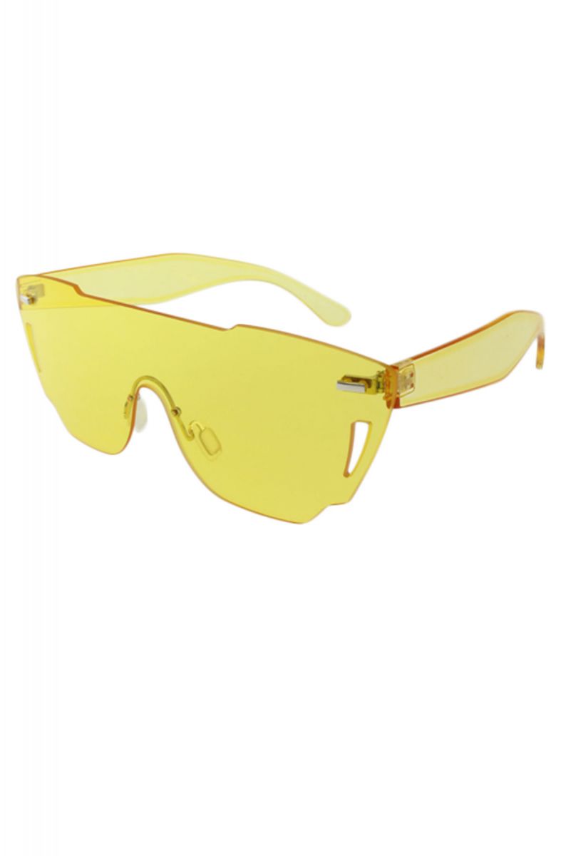 MQ SUNGLASSES The Ezra Sunglasses in Yellow MQ4707-YEL - PLNDR