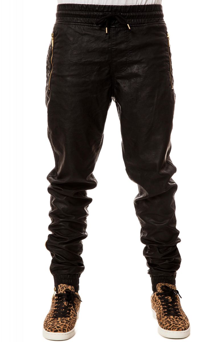 Ages Pants The Ages Vegan Leather in Black