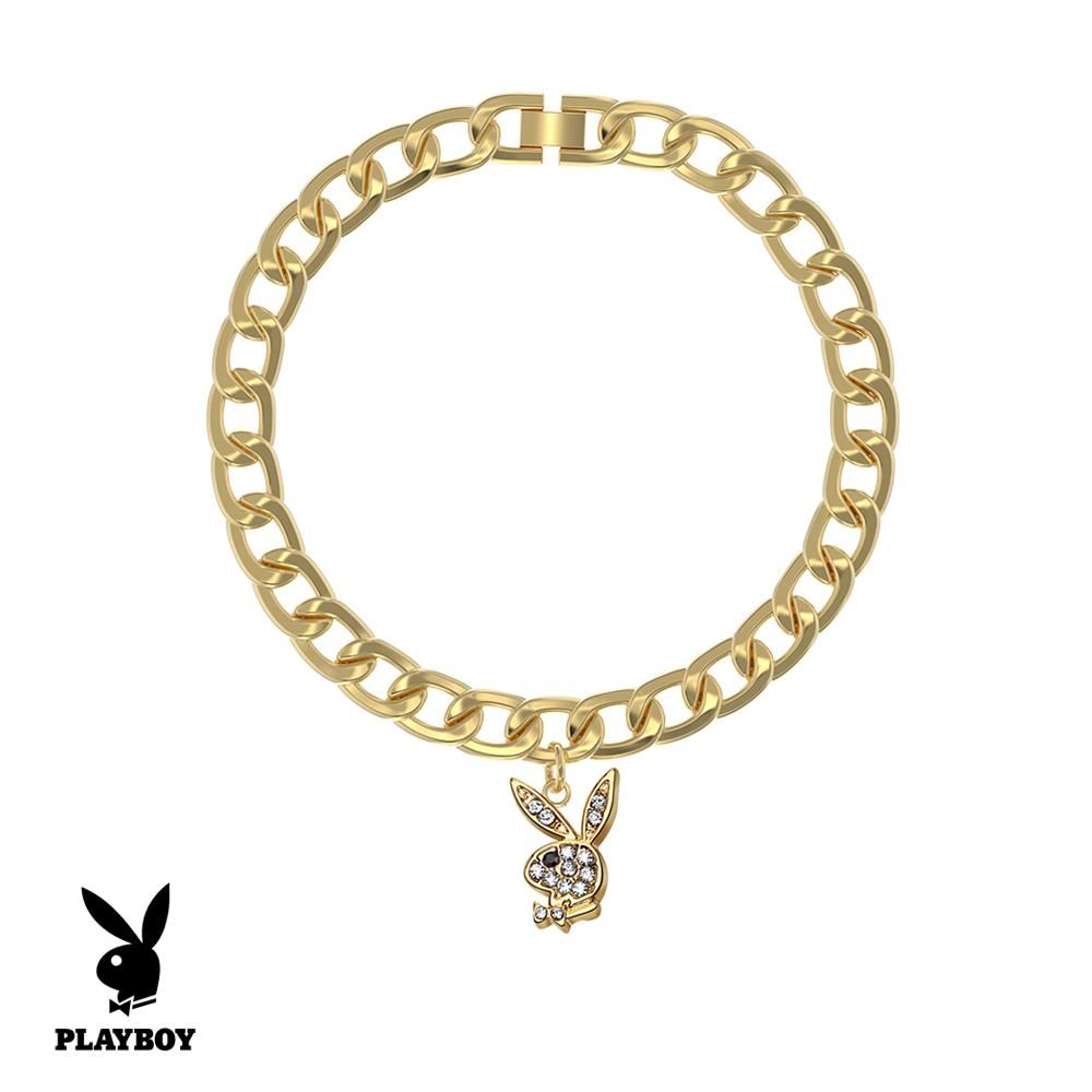 MISTER Playboy Bunny Gem Bracelet SWCBTMDSXSBLACK1 Karmaloop