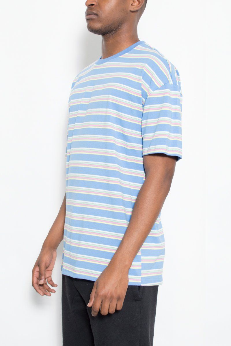 grey striped tshirt