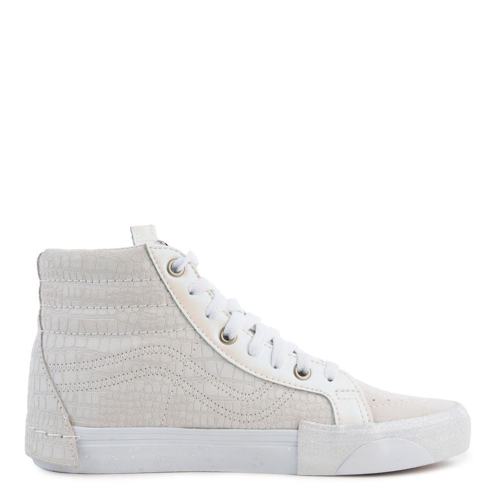 VANS Sk8-Hi Reissue Cap in White VN0A3WM1TUT - Karmaloop