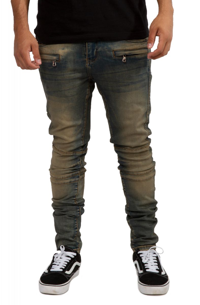 CRYSP Hudson Denim in Sand Wash SP220129 Karmaloop