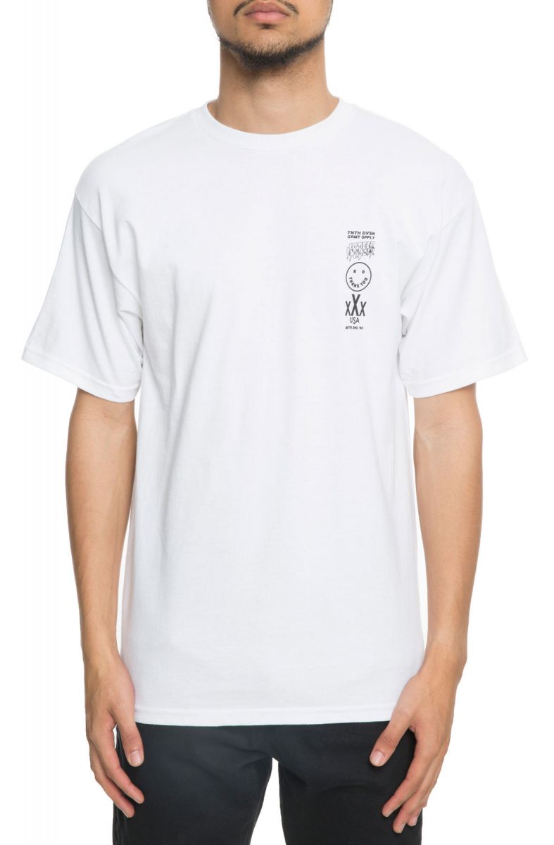 10 DEEP The Triple Stack III Tee in White 181TD4311-WHT - Karmaloop