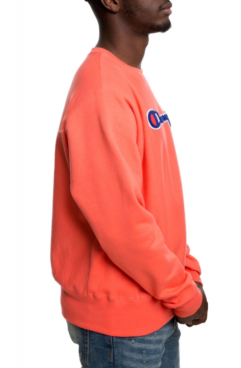 Champion Powerblend Script Logo Fleece Crew Gf70 Y07731 Doh Karmaloop 5902