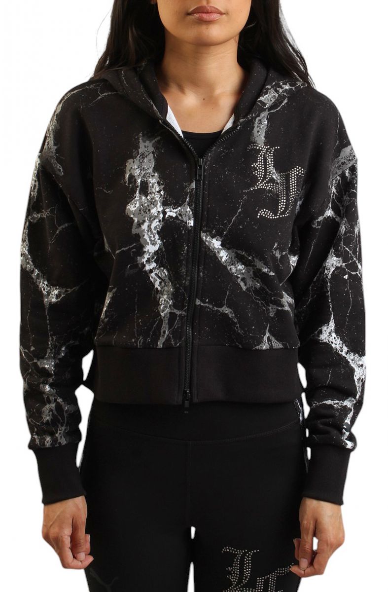 PUMA HOOPS X LAFRANCE WRITTEN IN CHROME CROPPED HOODIE 63078301