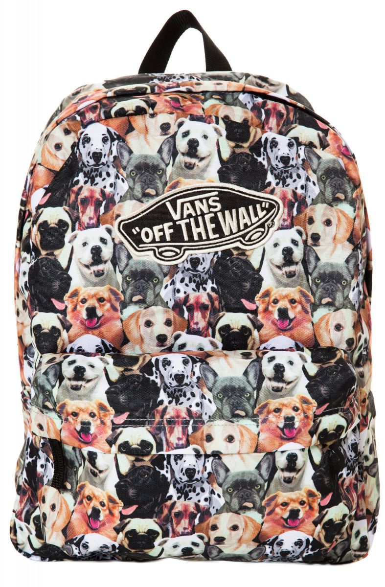 vans backpack dogs