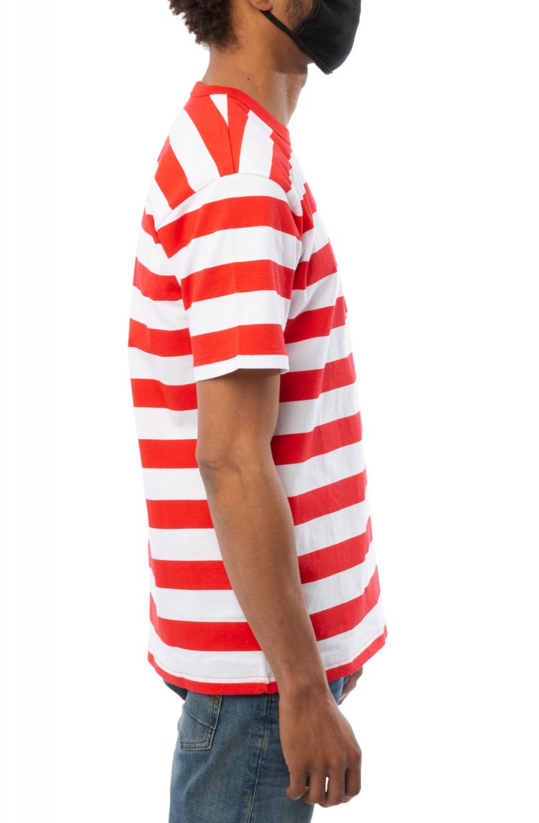 VANS x Where's Waldo? Striped Pocket T-Shirt VN0A5FFXZ4Q - Karmaloop