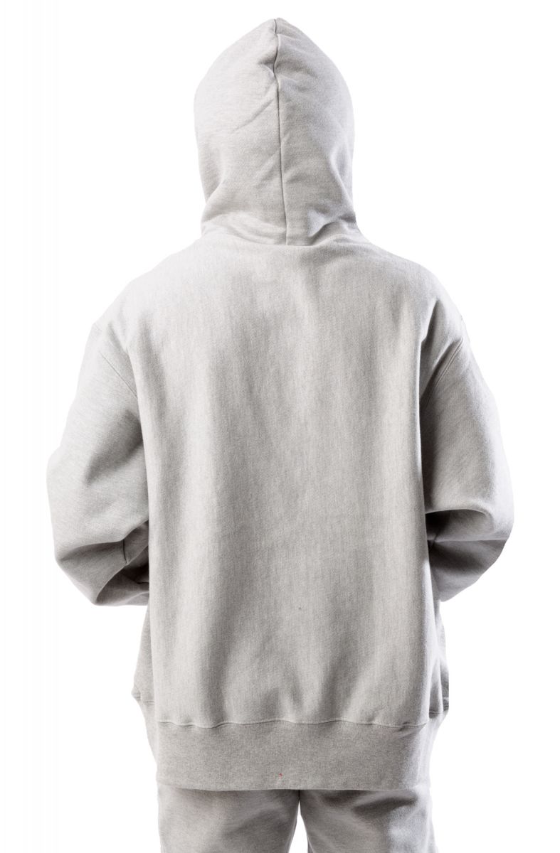 Reverse Weave Hoodie, All Over Block Logo