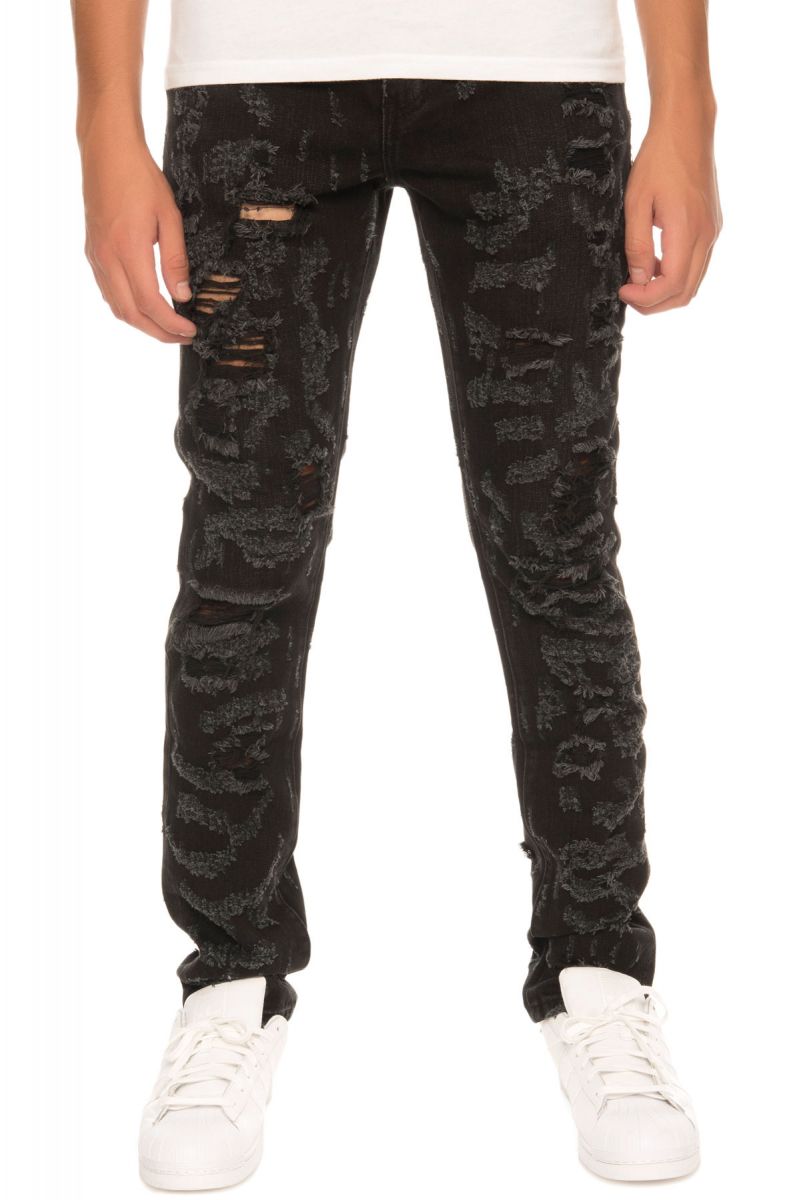 EMBELLISH The Erika Denim Jeans in Black EMBF16-16-BLK - Karmaloop
