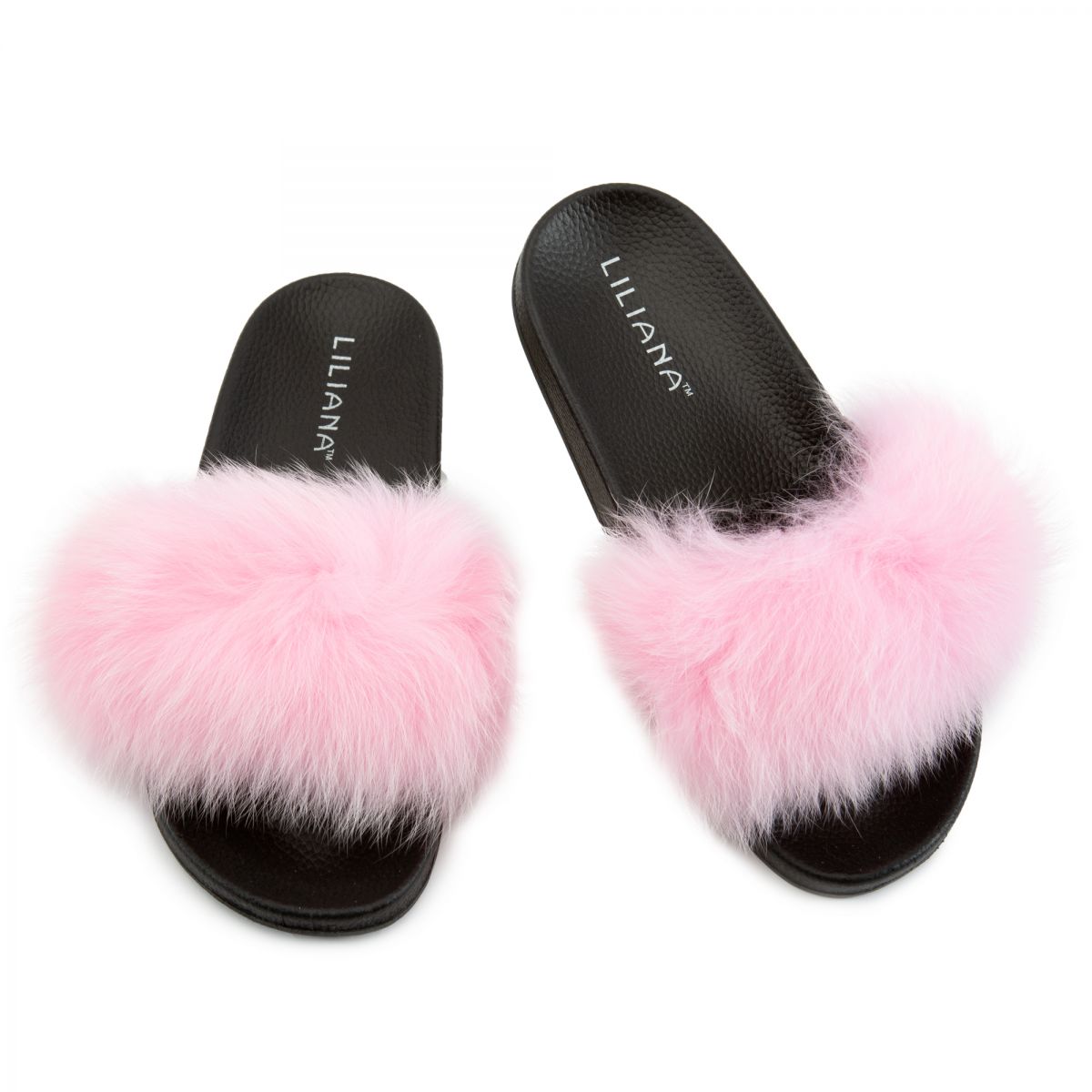 LILIANAS SHOES Fanzzy 1 Fur Slides FANZZY 1 PNK PLNDR