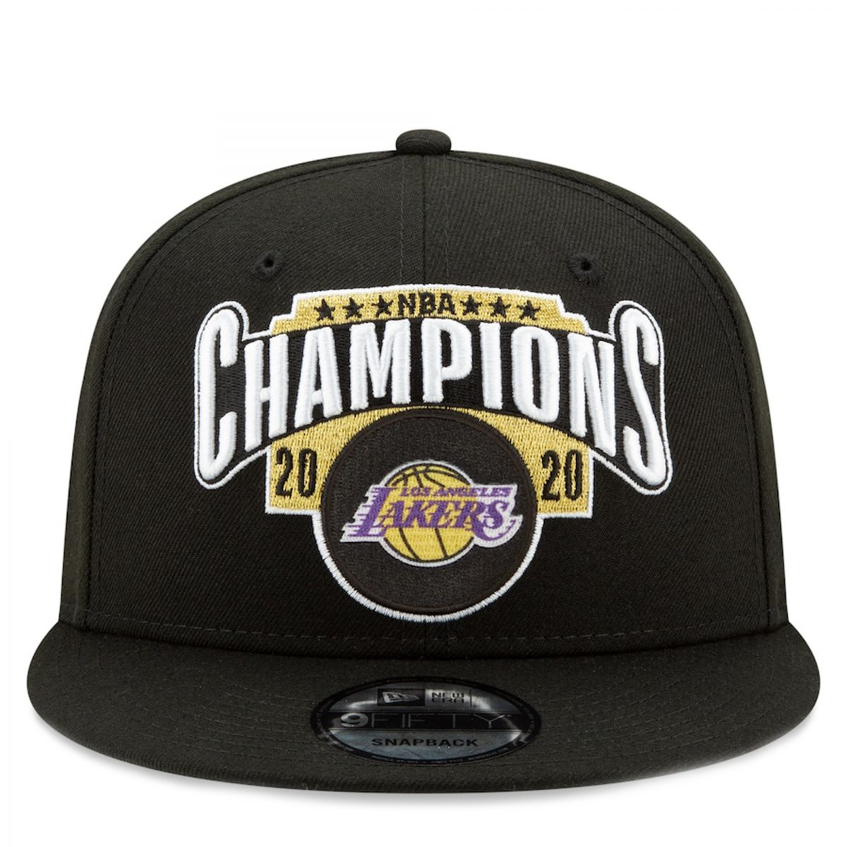 Los Angeles Lakers NBA Champions Official Locker Room 9FIFTY Snapback