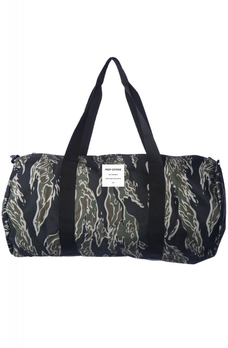 PREP COTERIE Tiger Camo Duffle Bag PCTIGERCAMODUFFLEBAG Karmaloop