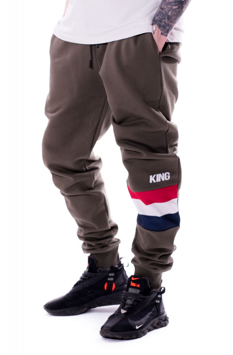 cotton king track pants