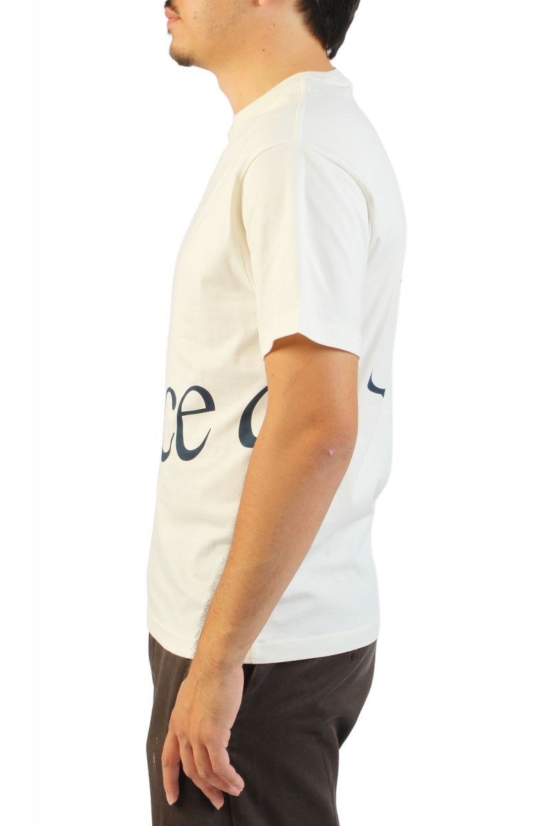 MUSEUM OF PEACE AND QUIET Jumbo Wordmark T-Shirt MOPQ-SU26-06-WHI
