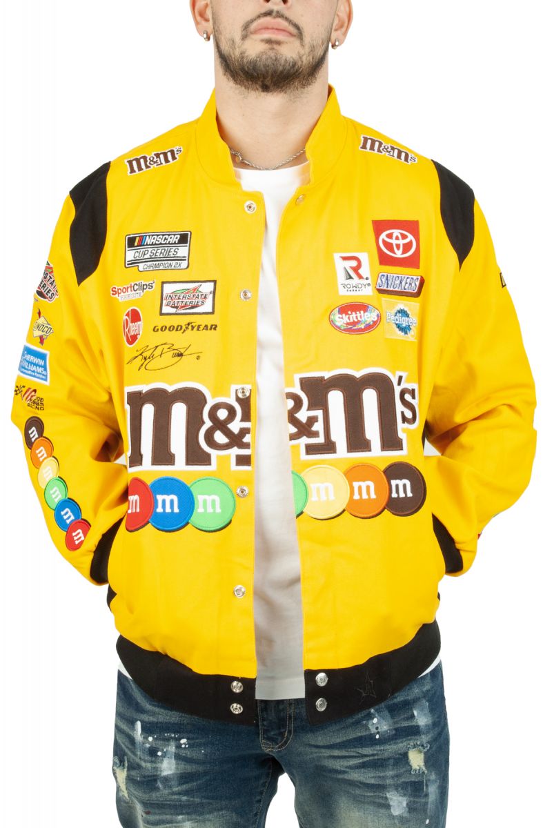 JH DESIGN M M s Racing Jacket KYB303MM22 YEL Karmaloop