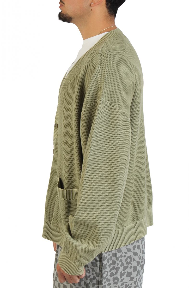 VANS Bayview Acid Wash Cardigan Sweater VN000P90EMF - Karmaloop