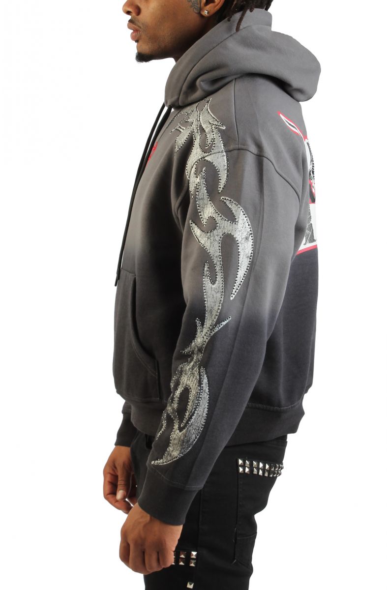 antwort Signature Hoodie - smoke black 2 【公式通販】